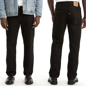 Levi's 550 Black Jeans 36 X 31